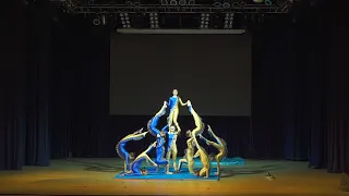 Пластическая акробатика "В синем море"