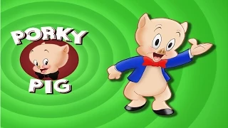 LOONEY TUNES (Best of Looney Toons): PORKY PIG CARTOONS COMPILATION (HD 1080p)