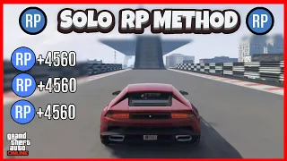 SOLO Unlimited RP Method - NO REQUIREMENTS - GTA Online 3xRP Stunt Races