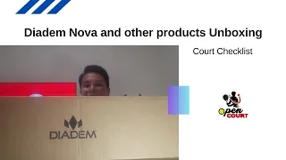 Unboxing Diadem Nova V3 and other products