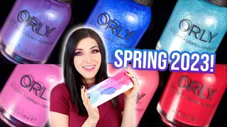 Orly Hopeless Romantic Spring 2023 Nail Polish Collection Swatches and Review || KELLI MARISSA