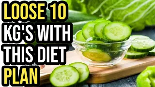 Quick Weight Loss Diet Plans in 7 days | Cucumber Diet for weight loss