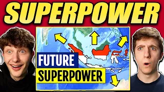 Americans React to Indonesia - Future Global "Superpower"!
