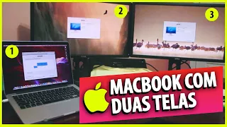  MACBOOK com DOIS MONITORES -  Faça Isso AGORA no SETUP!!!