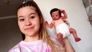 MINI REBORN DOLL МИНИ РЕБОРН и ВЛОГ с реборнами