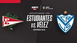 Estudiantes VS. Vélez - Copa de la Liga Sur Finanzas 2024 - FINAL - ESPN Premium PROMO