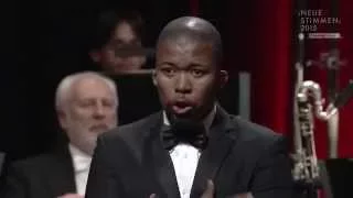 NEUE STIMMEN 2015 - Final: Luthando Qave sings "Rivolgete a lui lo sguardo", Così fan tutte, Mozart