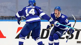 Palat wins Game 2 for Lightning in OT