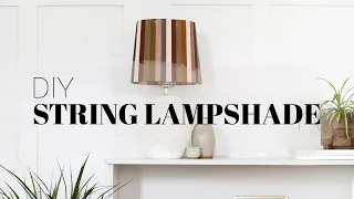 DIY String Lampshade