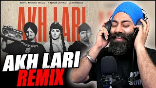 Reaction on AKH LARI | Noor Jehan x Sidhu Moose Wala x Bohemia | PunjabiReel TV