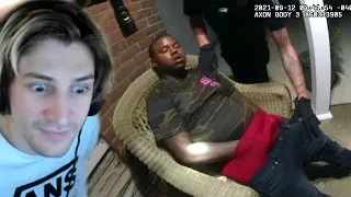 xQc Reacts to 'How to Get a Felony While Sleeping in Detroit - Bodycam'