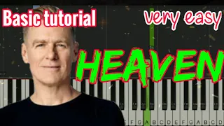 Heaven - Bryan Adams | Easy Piano