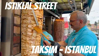 4k - Istanbul - Asmr Walking Tour Around Vibrant Istiklal Street