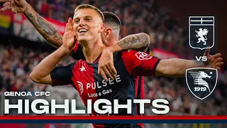 GENOA 1 - 0 SALERNITANA | HIGHLIGHTS | Serie A 2023/24