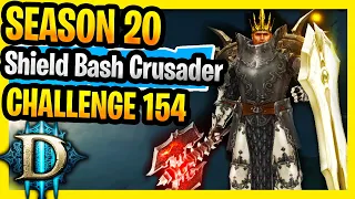 Season 20 Diablo 3 Challenge Rift 154 Shield Bash Crusader Guide Diablo 3 D3 Season 20