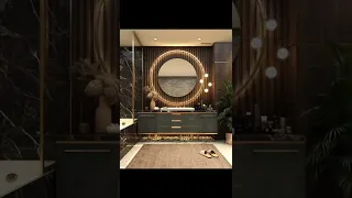 Luxury Round Bathroom Mirror Design Ideas