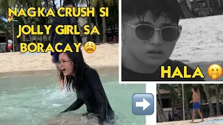 CRUSH NI JOLLY GIRL SA BORACAY PRANK KAY JOLLY BOY 🤭🤯😵 #ALFIAPRANKWARS 🤪 || TEAM JOLLY