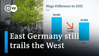 The economic gap between East and West Germany | DW Business