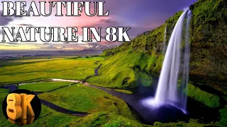 BREATHTAKING COLORS OF NATURE IN 8K | 8K BEAUTIFUL NATURE - RELAXATION MUSIC 8K FUHD SCREENSAVER