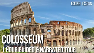 The Colosseum, Complete Guided and Narrated Tour [CC], Rome - 🇮🇹 Italy [4K HDR] Walking Tour