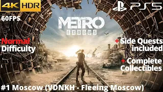 Metro Exodus Enhanced (PS5) - #1 Moscow WALKTHROUGH NORMAL No Commentary