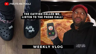 my catfish confronted me: Listen to the SHOCKING phone call after i exposed him; Crocs Event