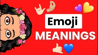 EMOJI Meanings In English (Heart Emojis & Hand Gestures)