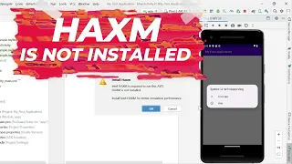 How to fix HAXM is not installed in Android Studio
