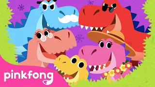 Lagu Bayi T-Rex dan lain-lain | Kumpulan lagu dinosaurus | Lagu Anak | Pinkfong dan Baby Shark