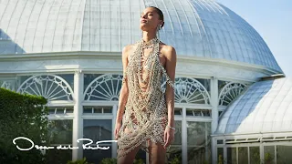 Making of: The Oscar de la Renta Pre-Spring 2023 Draped Crystal Dress