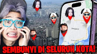 MAIN SEMBUNYI-SEMBUNYIAN DI SELURUH KOTA BALI!!! TAPI AKU PASANG ALAT PELACAK LOKASI!!!