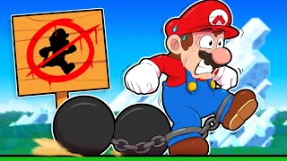 É POSSÍVEL ZERAR MARIO WORLD SEM CORRER? (DESAFIO)