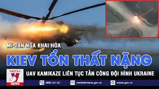 Mi-28N Nga khai hỏa diệt tăng, UAV kamikaze liên tục tấn công đội hình chiến đấu, Kiev tổn thất nặng