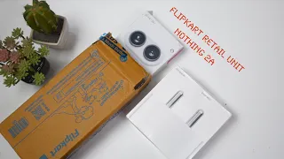 Nothing phone 2a white | Flipkart retail unit Unboxing and hands on review