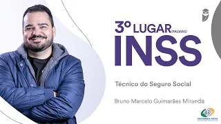 INSS: Conheça Bruno Miranda, aprovado em 3° lugar para Técnico do Seguro Social na GEX Palmas