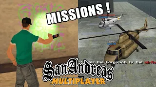 Driving School, Sweet and Mike Toreno Missions in GTA San Andreas Multiplayer | WTLS NEWS #21