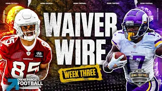 6 Waiver Wire Targets - Week 3 | Fantasy Football 2021 | Doing Football