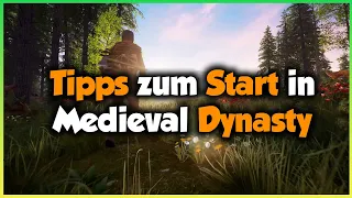 5 Starttipps für MEDIEVAL DYNASTY 🌱 GUIDE