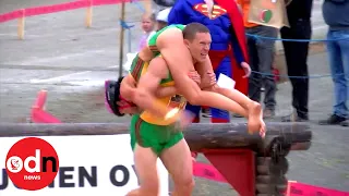 World Wife-Carrying Championships: Lithuanian Couple Wins Title For Second Year In A Row