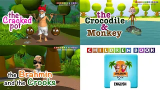 The Cracked Pot | The Crocodile and Monkey | The Brahmin and The Crooks | Moral Stories in English