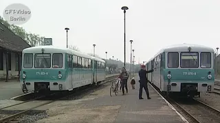 Die Usedomer Bäderbahn damals.