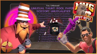 [TF2] Scream Fortress XIII UNBOXING!! (CRAZY LOOT!! (UNUSUAL?!?!? (GONE FISHING)))