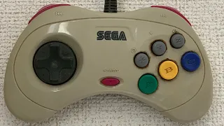 Sega Saturn Controller セガサターンコントローラー RetroBright Clean and Fix