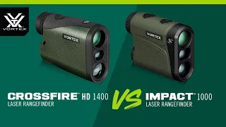 Crossfire™ HD 1400 Laser Rangefinder vs Impact® 1000 Laser Rangefinder