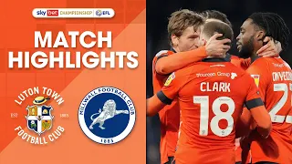 Luton Town 2-2 Millwall | Championship Highlights