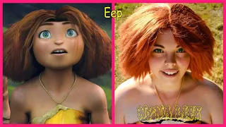 The Croods Characters in Real Life 👉 @NynaLife