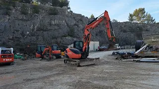 Used Kubota KX080-3 2014 Midi excavator | equippo.com