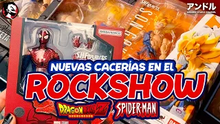 ✅ Buscando FIGURAS de DRAGON BALL y SPIDERMAN en EL ROCK SHOW  😱