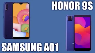 Honor 9S vs Samsung Galaxy A01. Сравнение! Выбирать Вам!