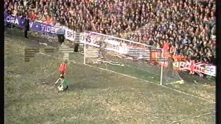 York City 1 Liverpool 1 FA Cup 5th Rd.1985